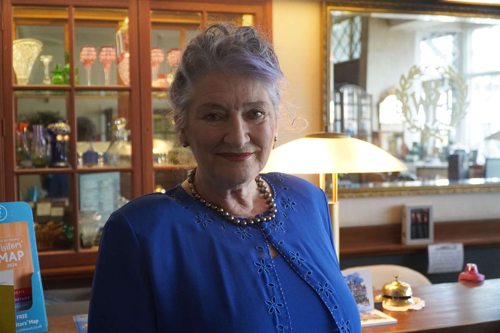 Jane Bishop, owner of the Walpole Bay Hotel in Margate